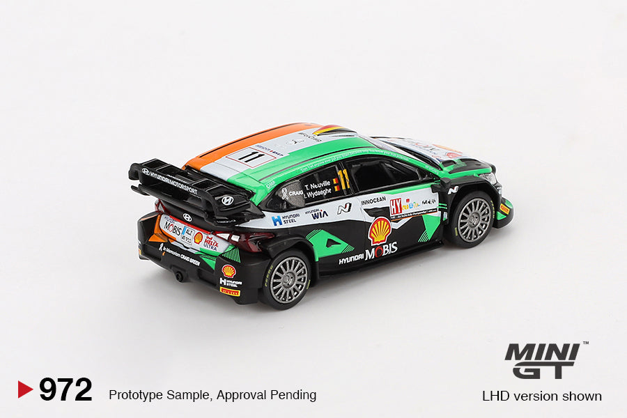 *Pre-Order* Mini GT No.972 Hyundai i20 N Rally1 #11 2023 Rally Croatia Power Stage Winner