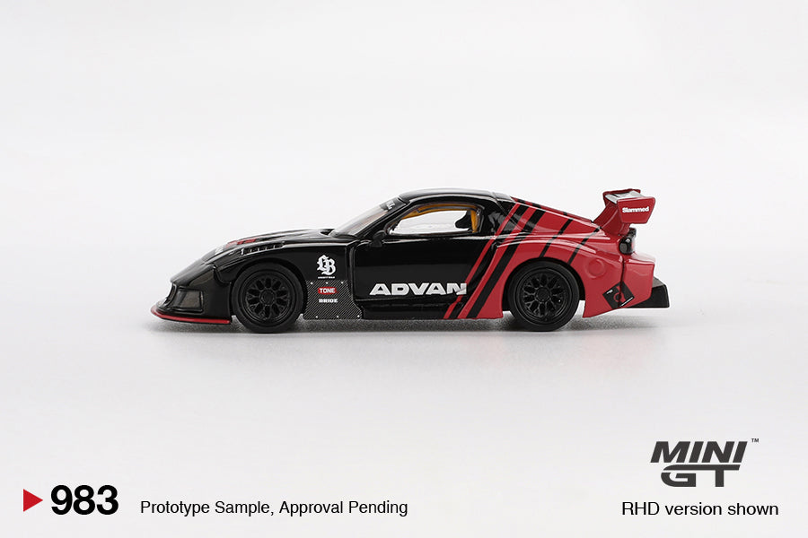 Mini GT No.983 Mazda RX-7 LB-Super Silhouette Advan