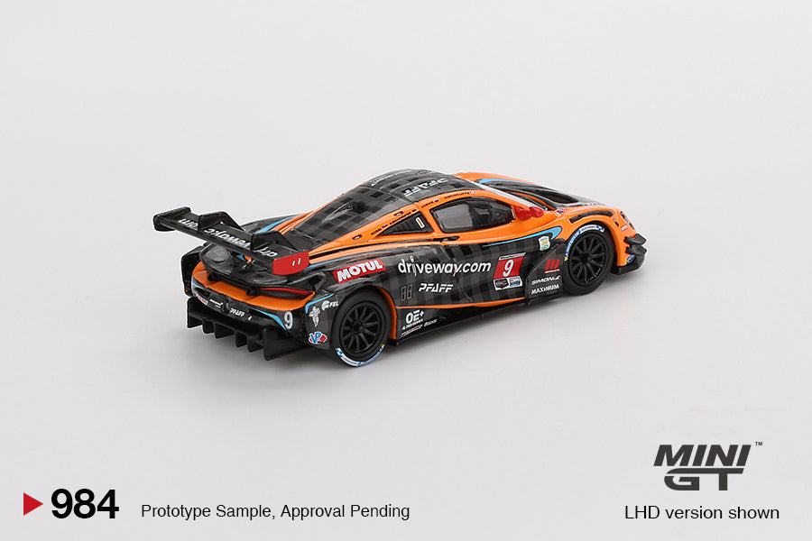 *Pre-Order* Mini GT No.984 McLaren 720S GT3 Evo Pfaff Motorsports 2024 IMSA Daytona 24 Hrs