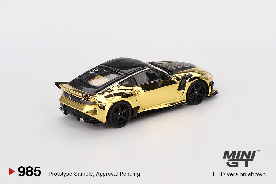 Mini GT No.985 Nissan Z VeilSide FFZ400 Gold Chrome