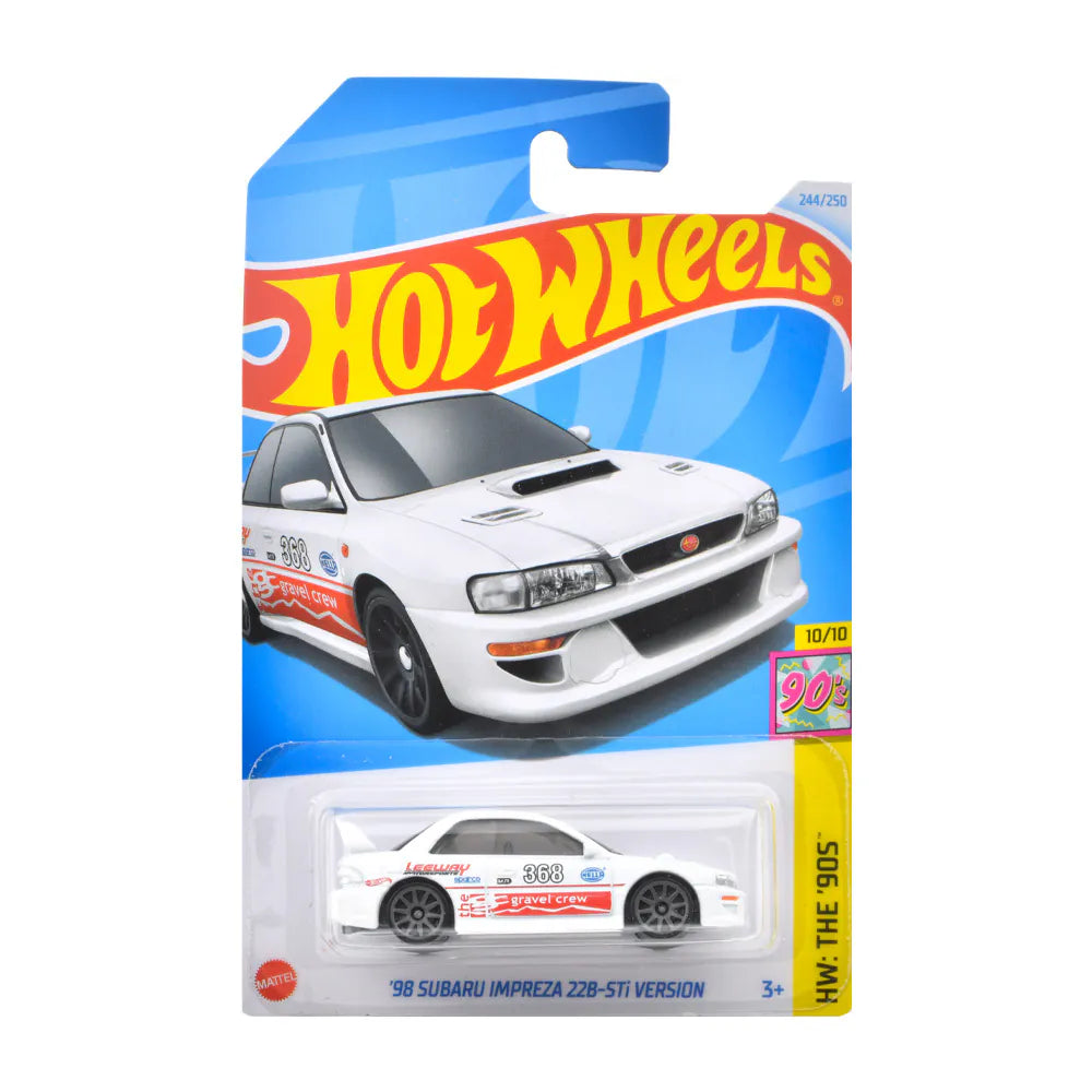 Hot Wheels HW: The '90s 10/10 '98 Subaru Impreza 22B-STi Version - Japanese Card