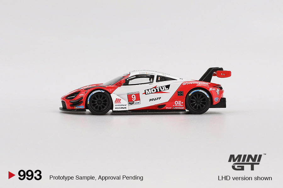 *Pre-Order* Mini GT No.993 McLaren 720S GT3 Evo Pfaff Motorsports 2024 IMSA Laguna Seca