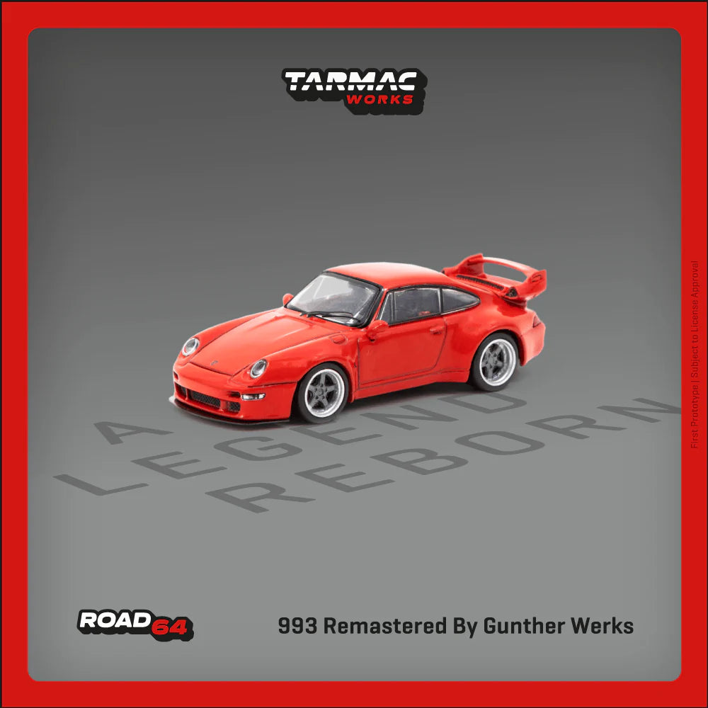Tarmac Works 993 Remastered By Gunther Werks Red