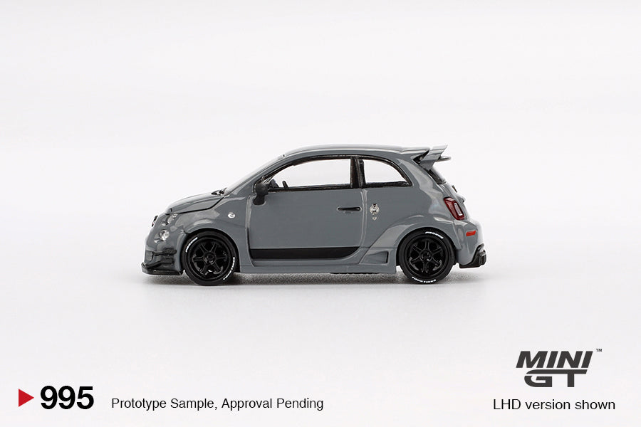 Mini GT No.995 Abarth 595 LB-WORKS x Abas Works Grey