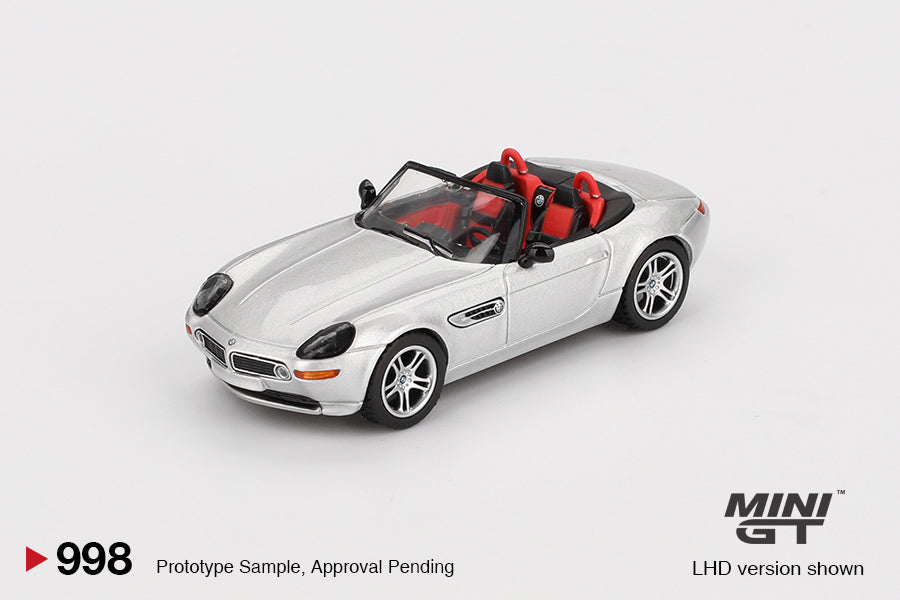 Mini GT No.998 BMW Z8 Silver