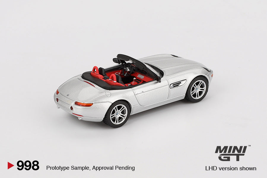 Mini GT No.998 BMW Z8 Silver
