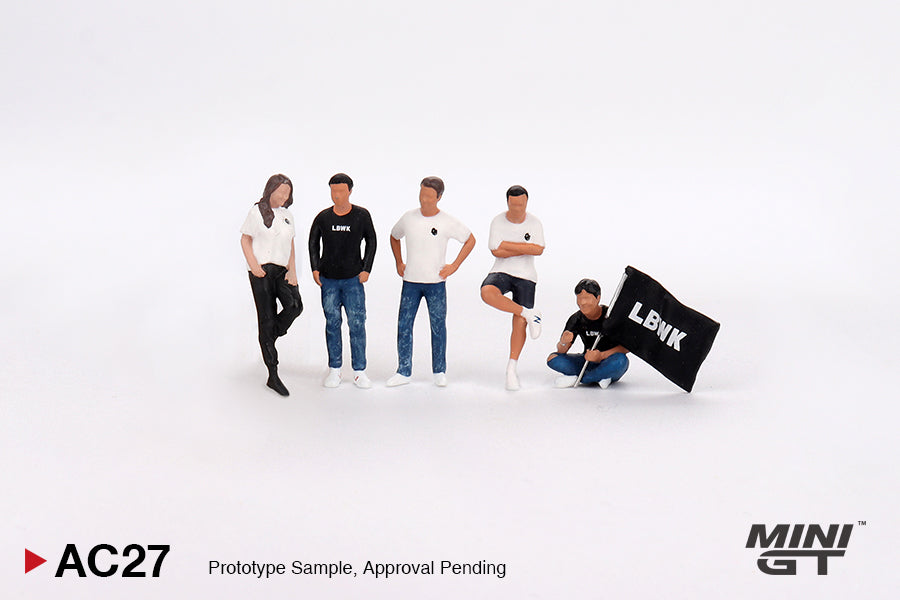 Mini GT Figurine: AC27 Team Liberty Walk