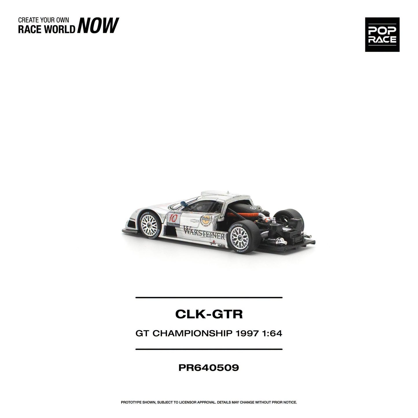 *Pre-Order* Pop Race - PR640509 AMG CLK GTR FIA GT Championship 1997