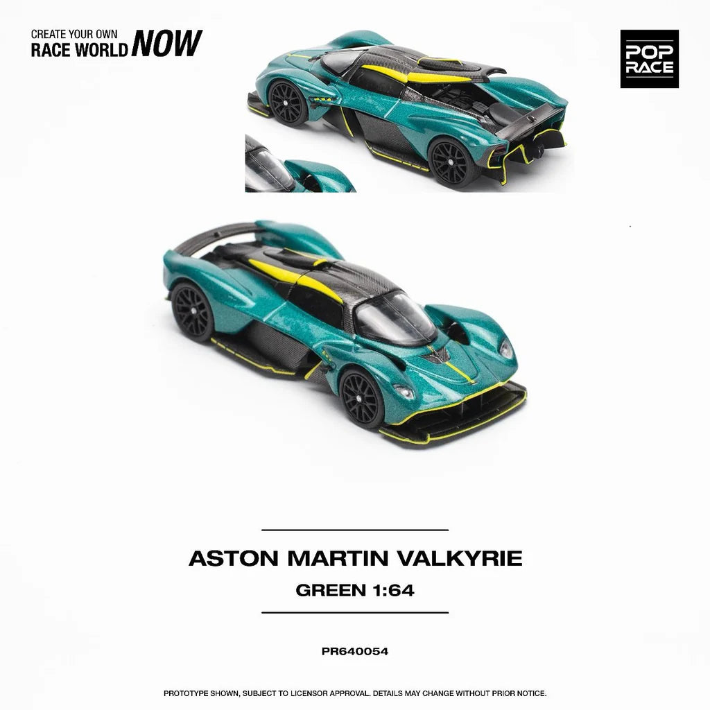 Pop Race Aston Martin Valkyrie - Green
