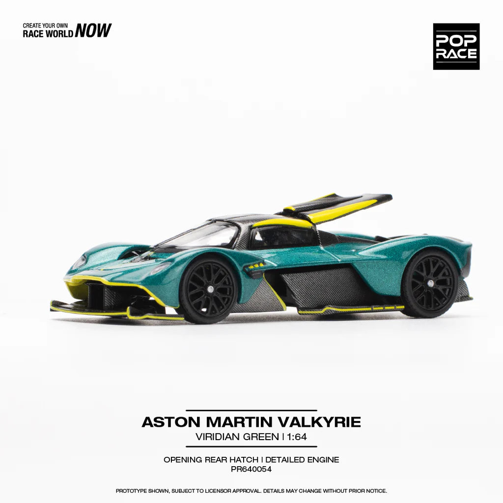 Pop Race Aston Martin Valkyrie - Green