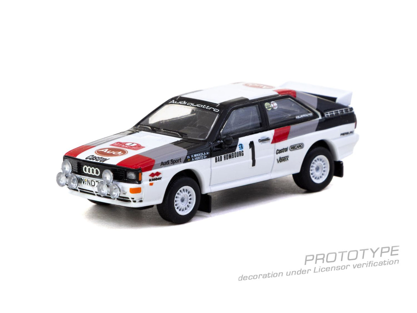 *Pre-Order* Tarmac Works Audi Quattro A1 Lombard RAC Rally 1982 #1 Winner