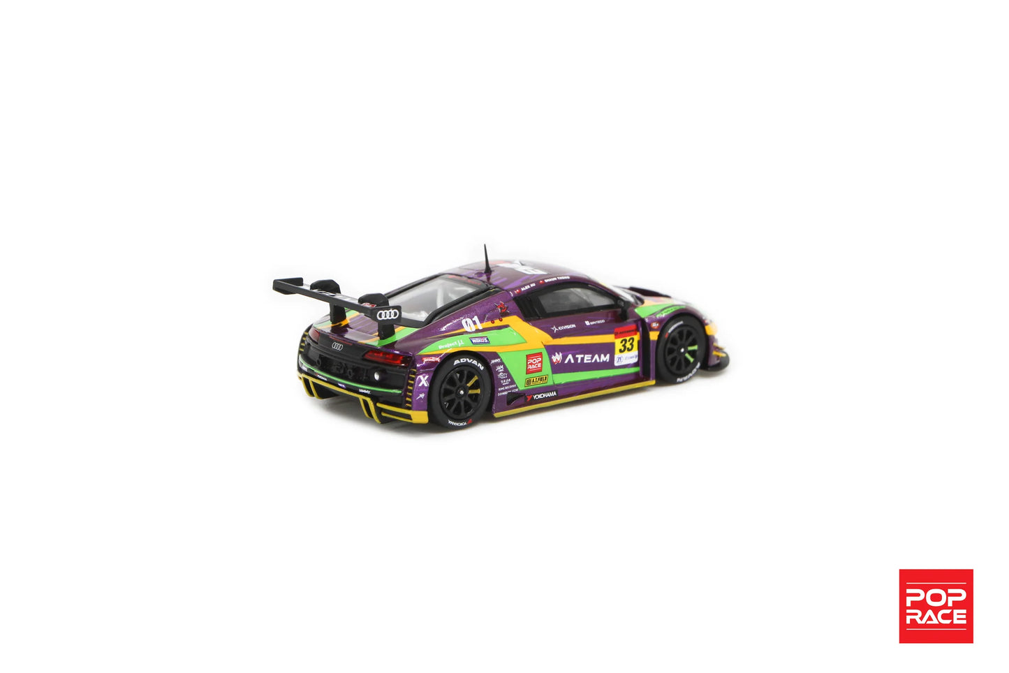Pop Race Audi R8 LMS - EVA RT Test Type-01 X Works R8 - Super GT Series 2020 - #33 (White Box)