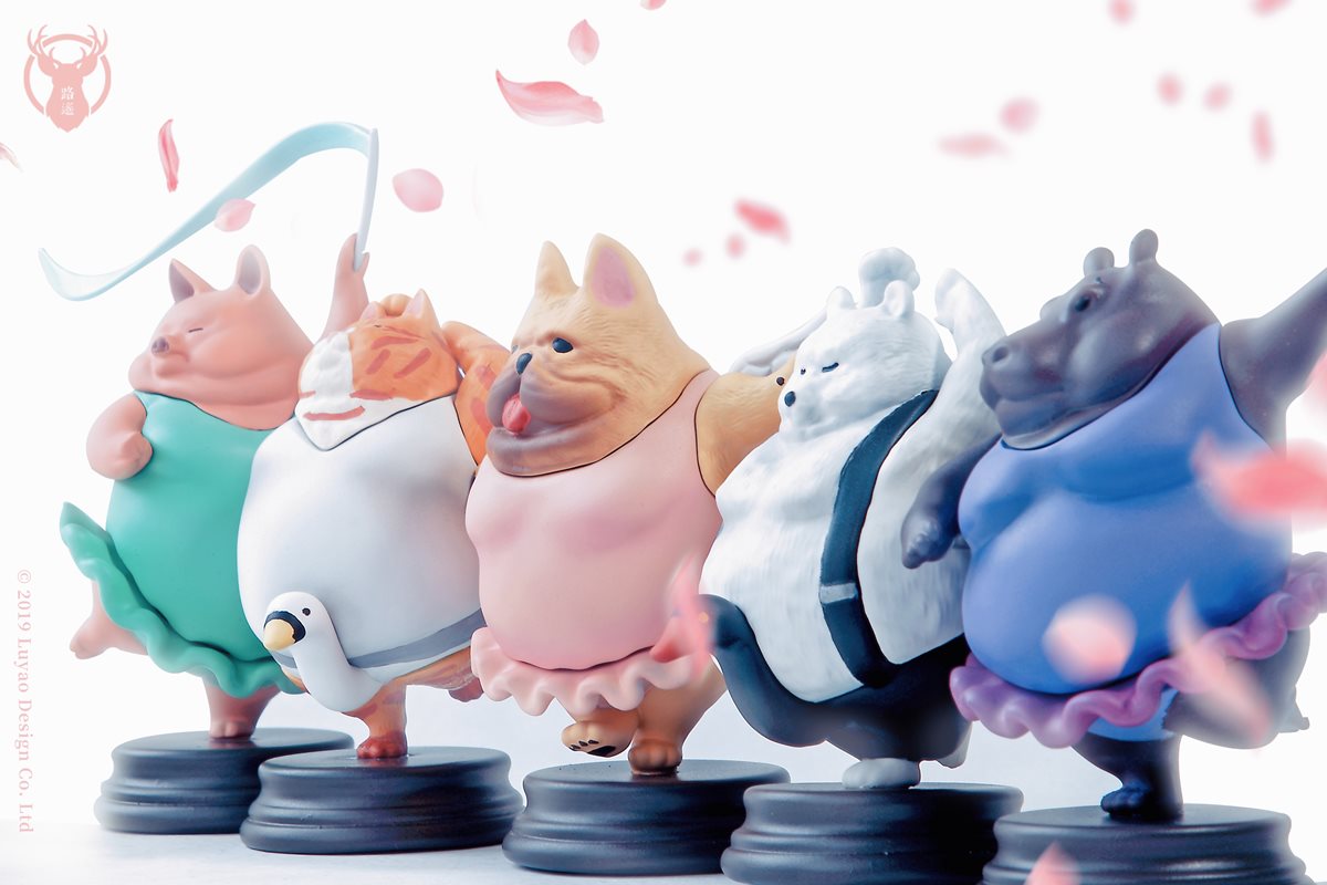 Luyao Design - Ballet Animal Gachapon Series