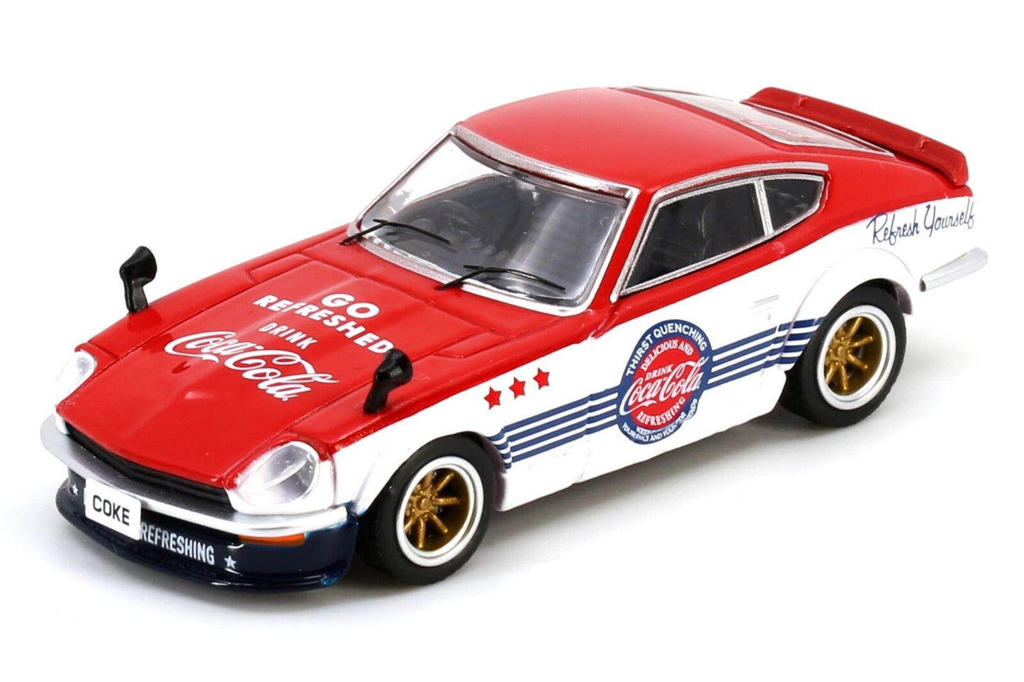 Inno Models Inno64 x Tiny Coca-Cola Nissan Fairlady Z (S30)