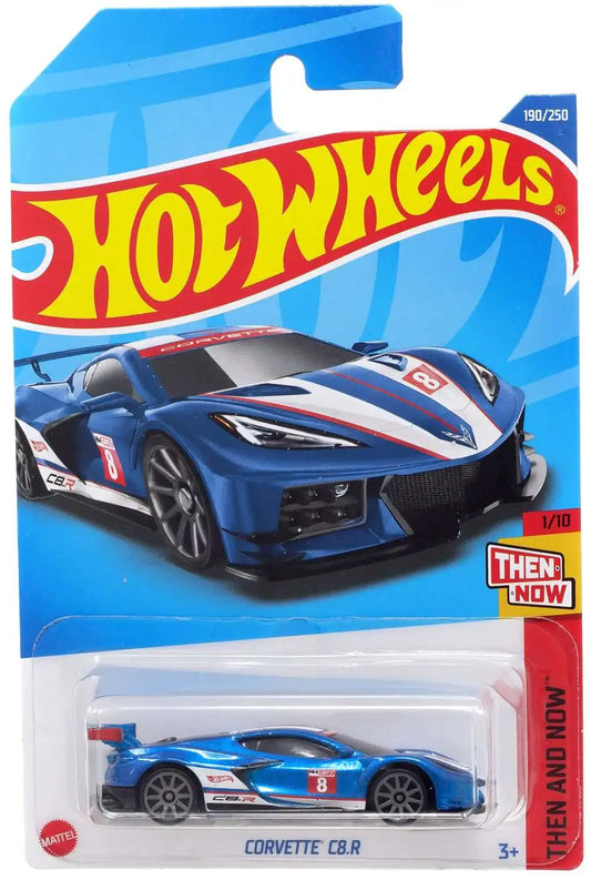 Hot Wheels Then And Now 1/10 Corvette C8.R - Japanese Stock