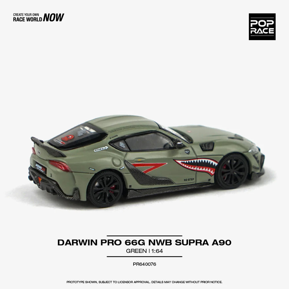 Pop Race Darwin Pro 66G NWB Supra Green