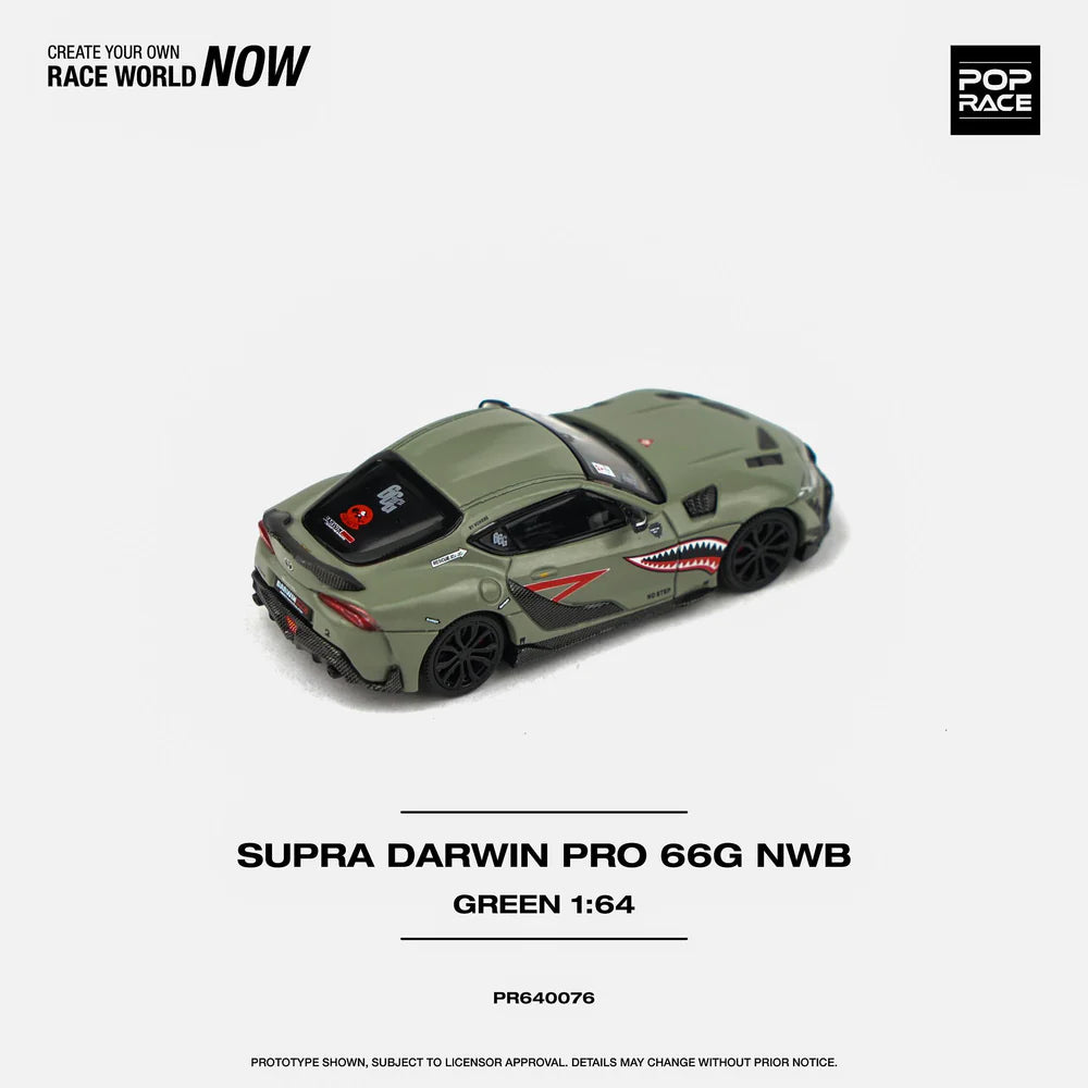 Pop Race Darwin Pro 66G NWB Supra Green