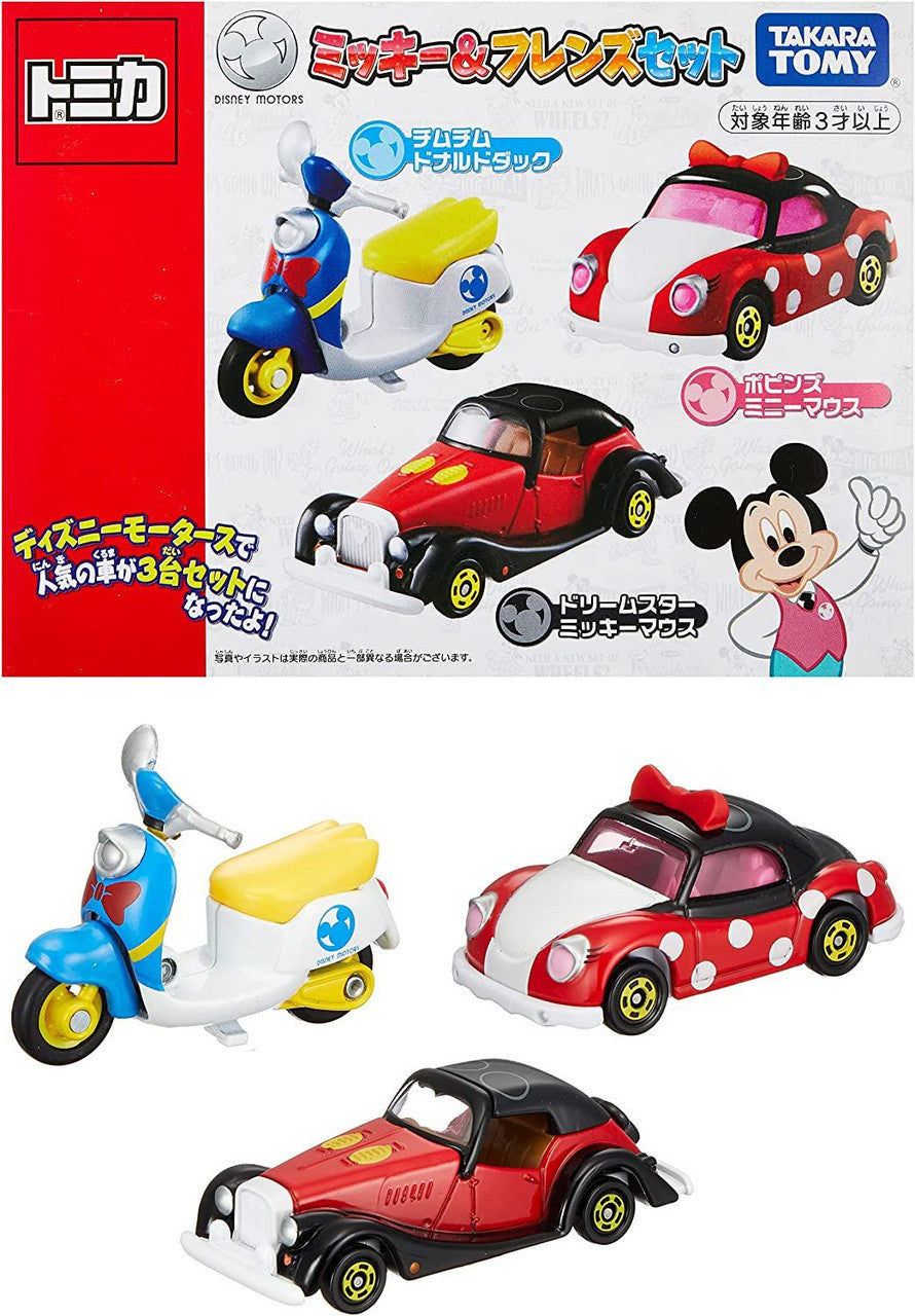 Tomica Disney Motors Mickey & Friends Box Set