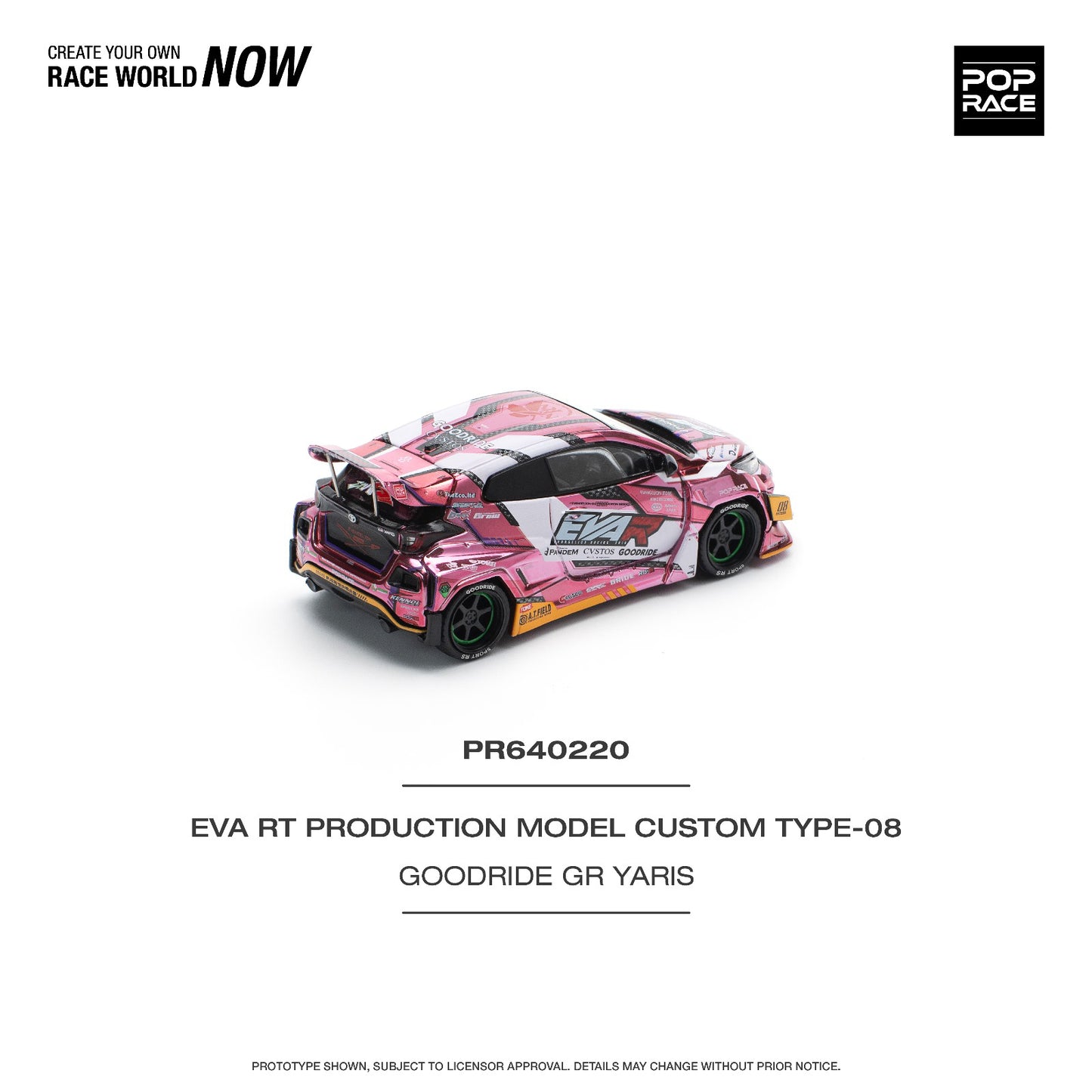 *Pre-Order* Pop Race EVA RT Production Model Custom Type-08 GOODRIDE GR Yaris