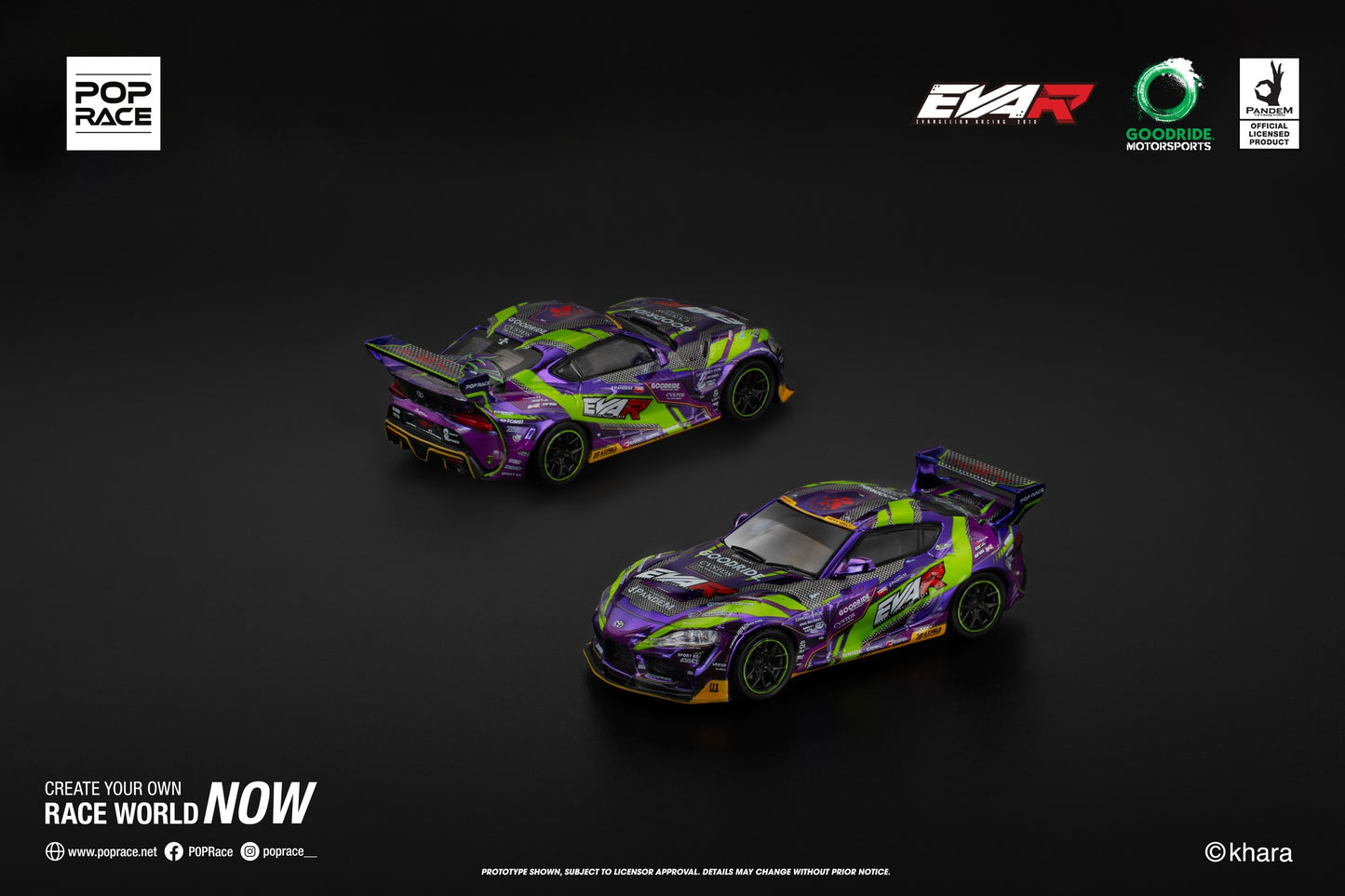 *Pre-Order* Pop Race EVA RT Test Type-01 GOODRIDE PANDEM GR Supra
