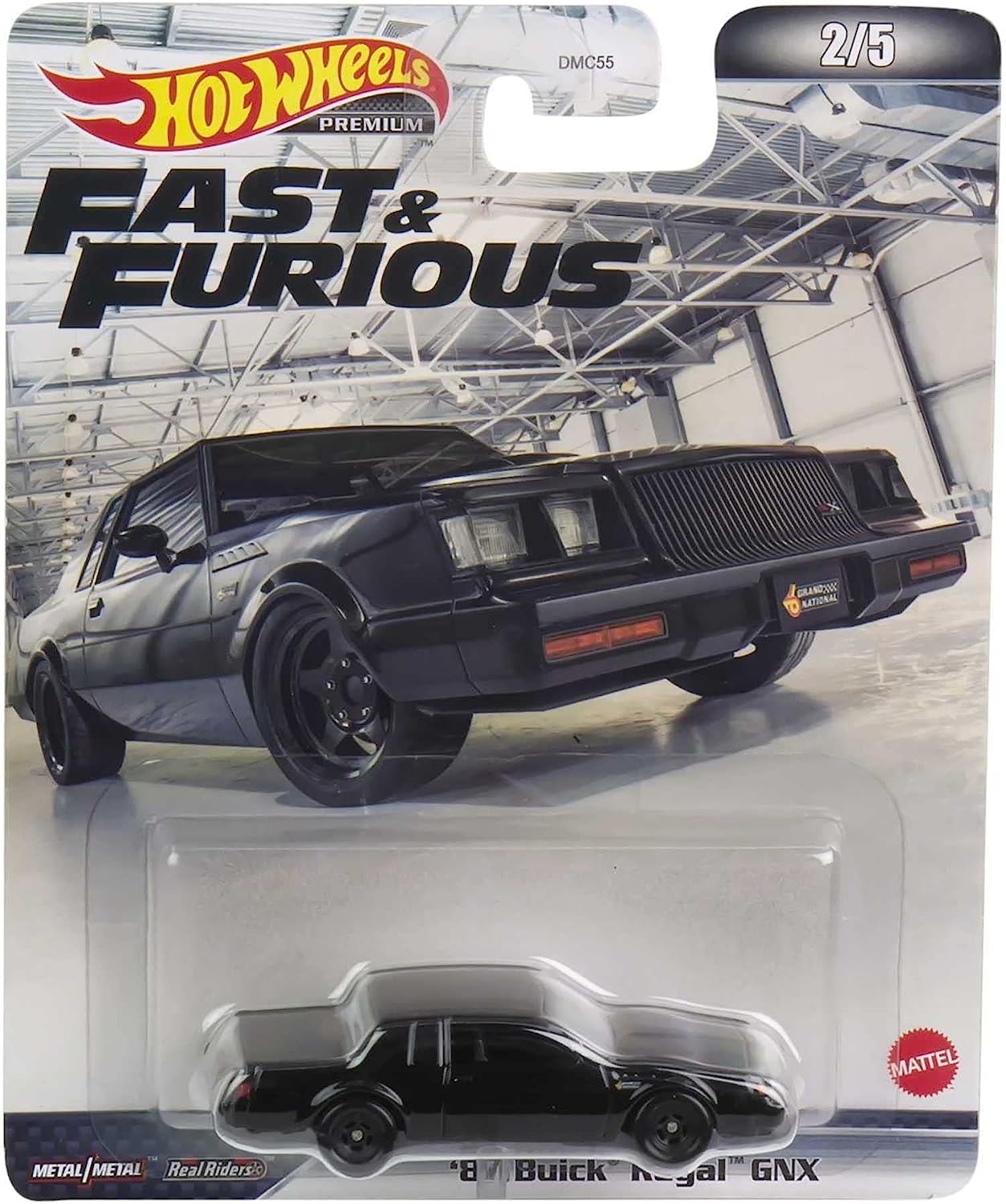 Hot Wheels Premium Fast & Furious 2/5 '87 Buick Regal GNX - Japanese Stock