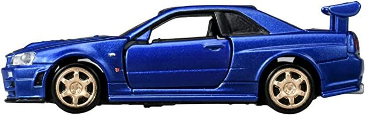 Tomica Premium Unlimited No.06 Fast & Furious 1999 Skyline GT-R (Blue)