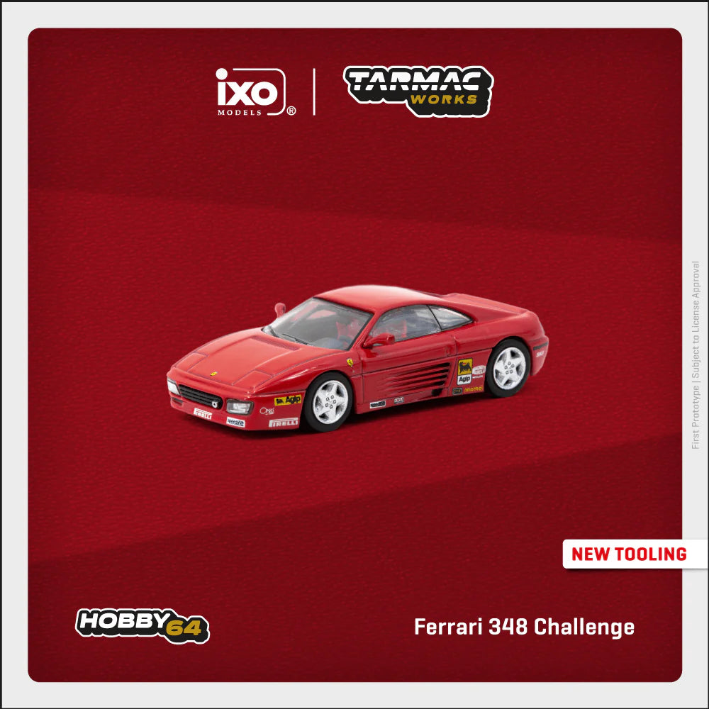 Tarmac Works Ferrari 348 Challenge Presentation