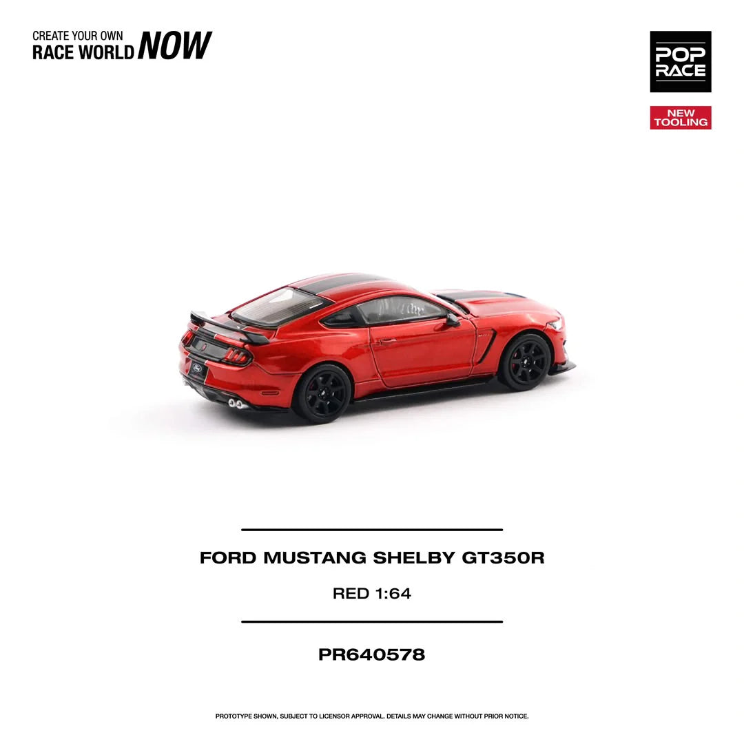 *Pre-Order* Pop Race - Ford Mustang Shelby GT350R Race Red