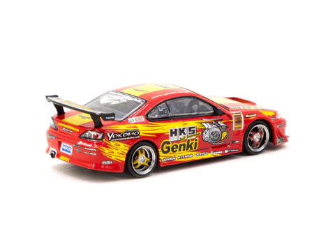 Tarmac Works Nissan HKS Hyper Silvia RS-2 S15 (Red)