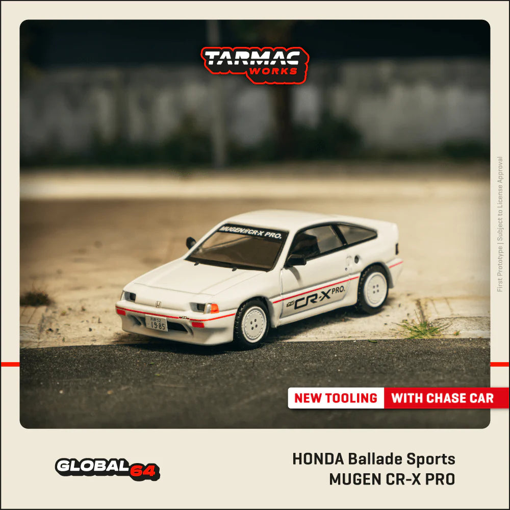 Tarmac Works HONDA Ballade Sports MUGEN CR-X PRO - White