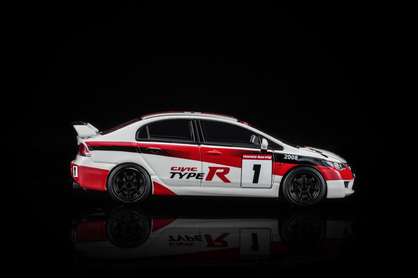 *Pre-Order* MotorHelix M65421 - Honda Civic TYPE R (FD2) #1 2012 Japan One Make Race