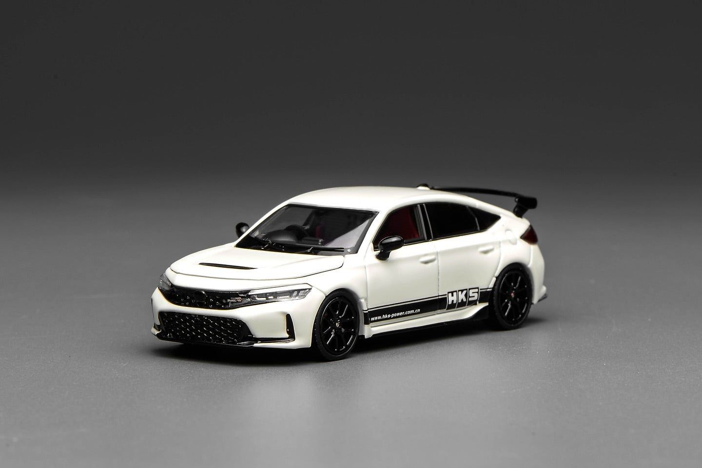 *Pre-Order* MotorHelix Honda Civic TYPE R (FL5) HKS Livery - Championship White