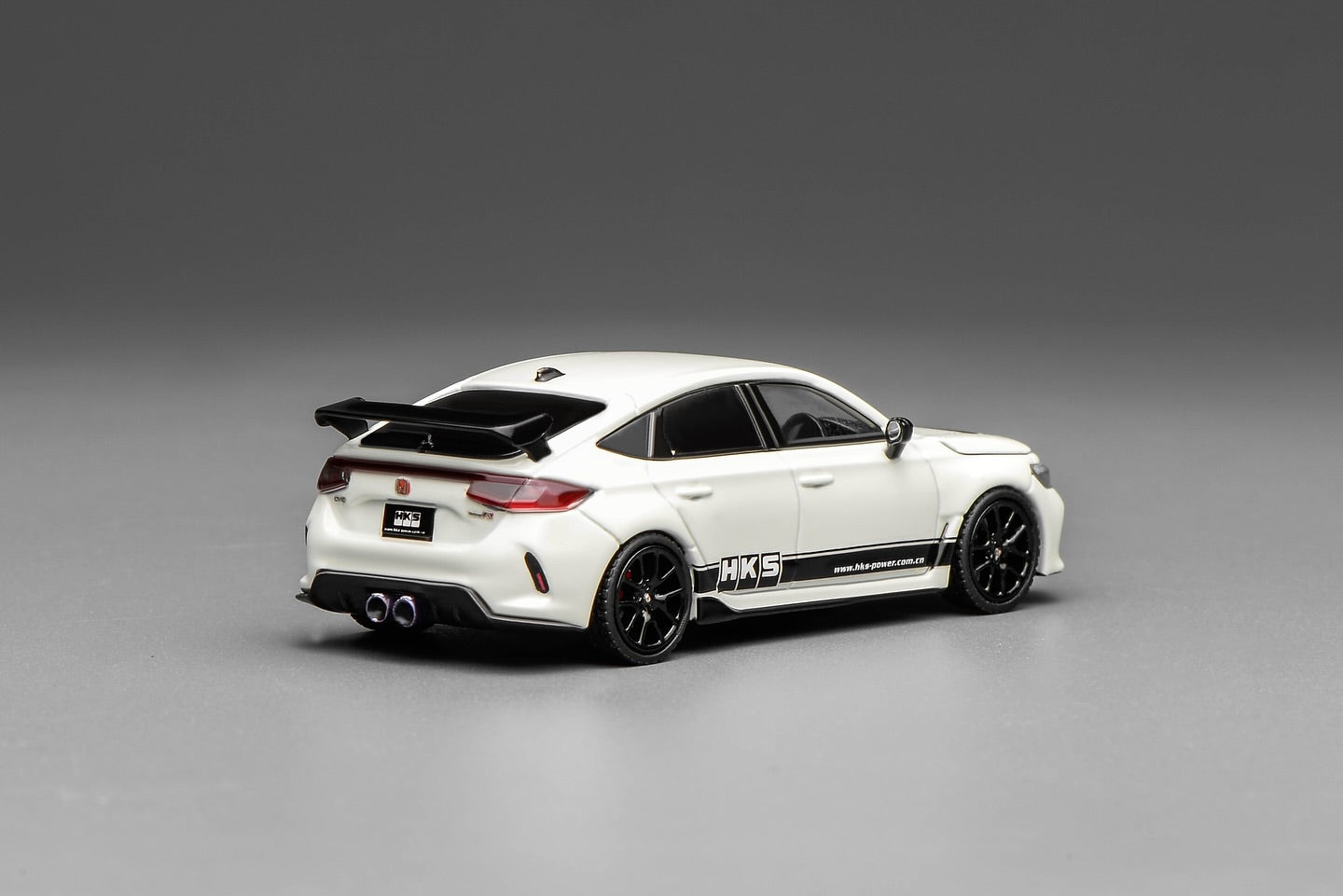 *Pre-Order* MotorHelix Honda Civic TYPE R (FL5) HKS Livery - Championship White