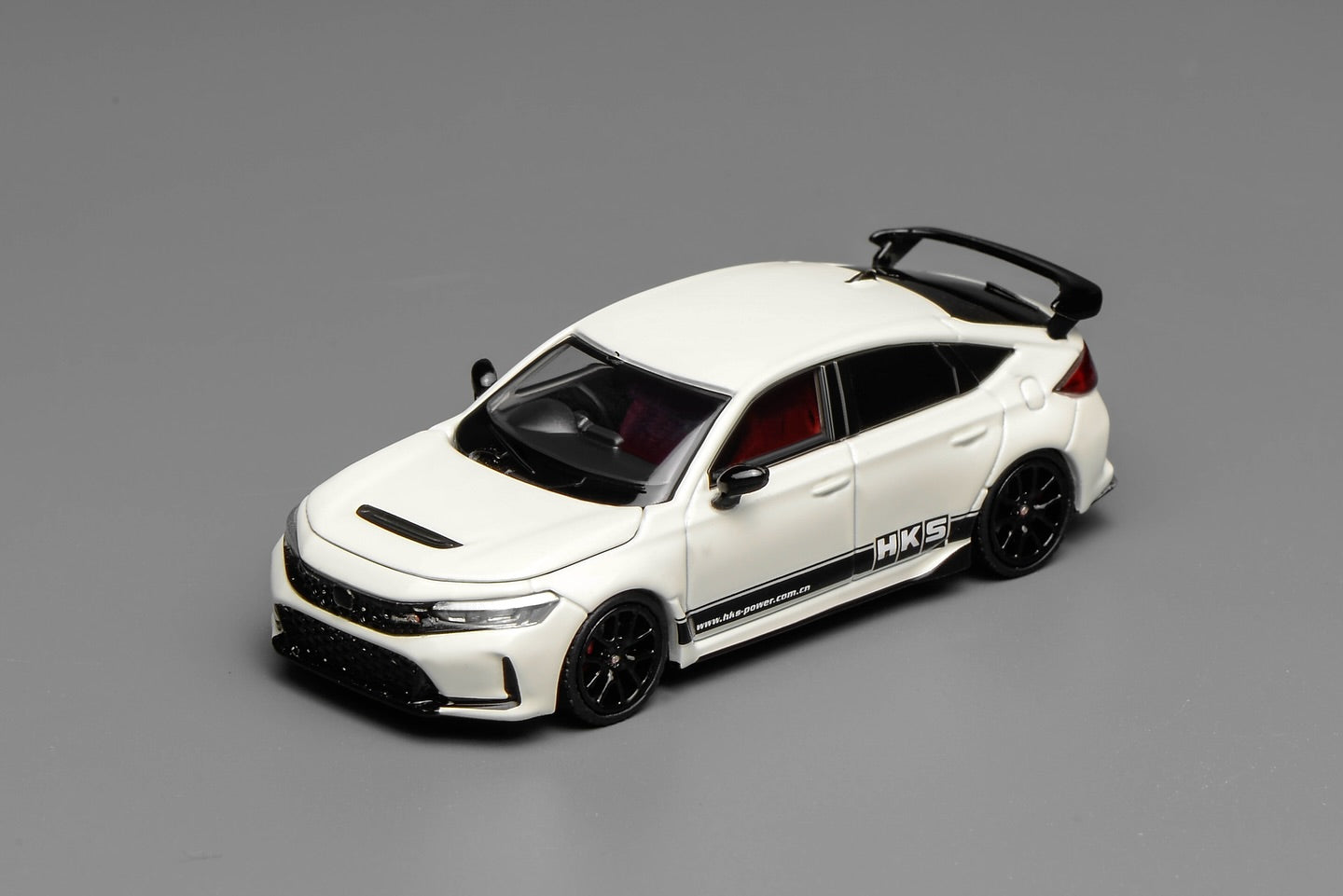 *Pre-Order* MotorHelix Honda Civic TYPE R (FL5) HKS Livery - Championship White