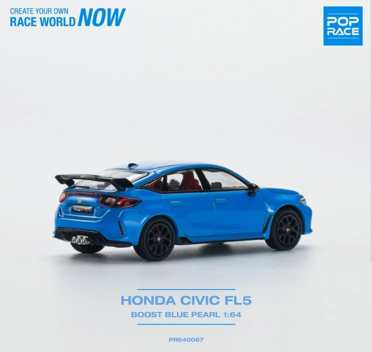Pop Race Honda Civic Type-R (FL5) Boost Blue Pearl