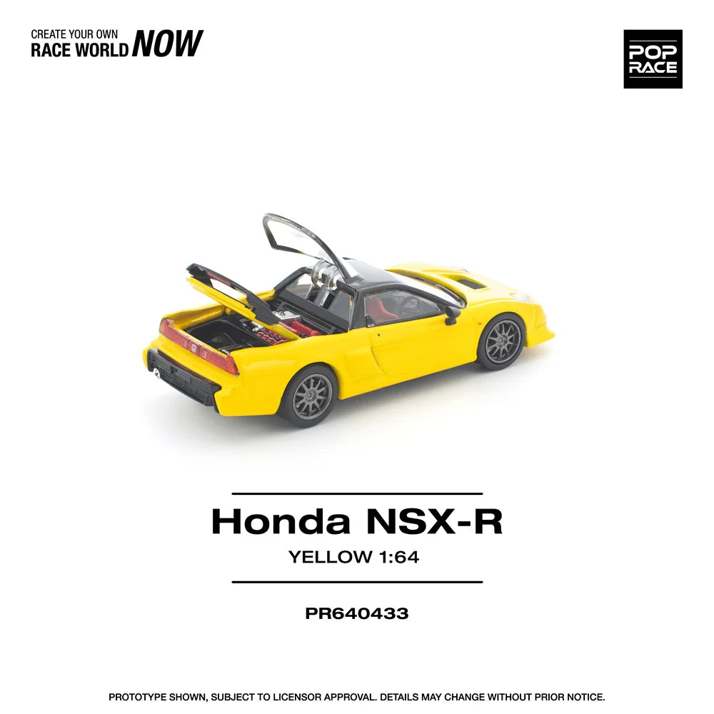 *Pre-Order* Pop Race Honda NSX-R Yellow