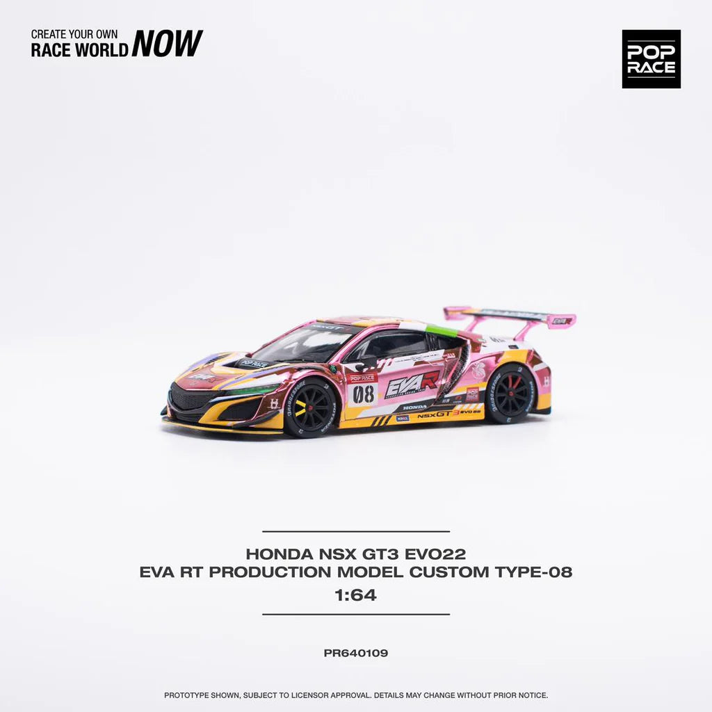 Pop Race Honda NSX GT3 Evo22 - EVA RT Production Model Custom Type-08