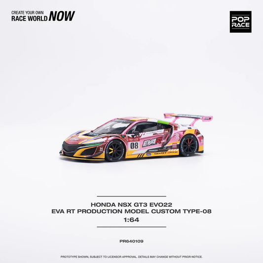 Pop Race Honda NSX GT3 Evo22 - EVA RT Production Model Custom Type-08