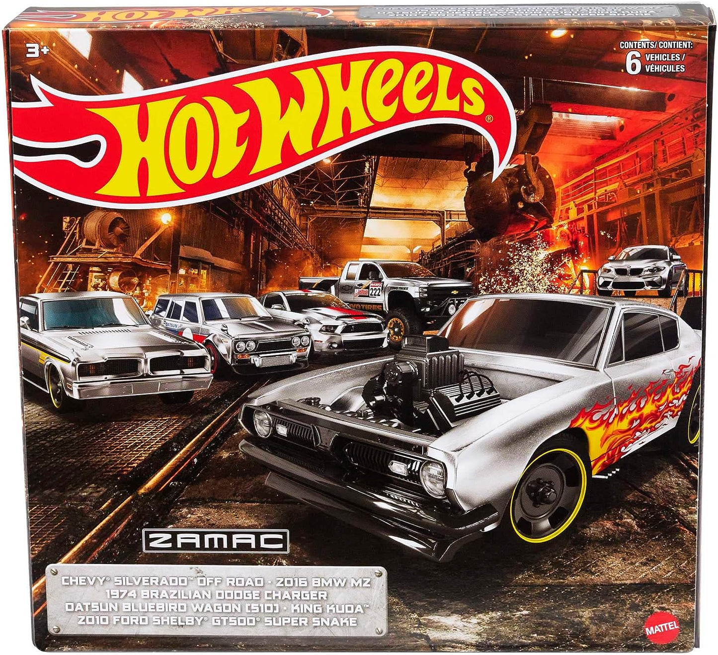 Hot Wheels 2022 Zamac Themed Multipacks of 6 Toy Cars - Japanese Stock