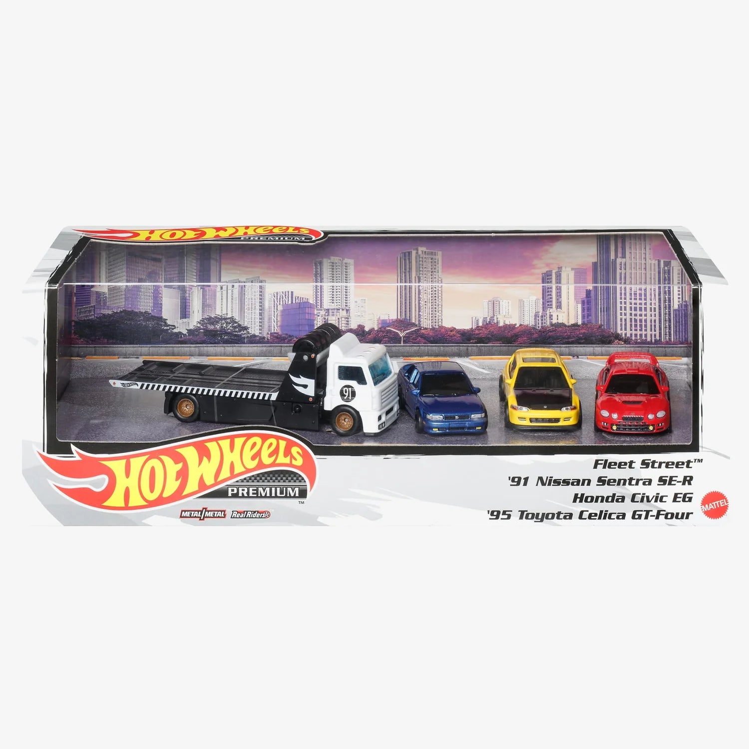 Hot Wheels Premium Collector 2022 JDM Fleet Street Set Japanese