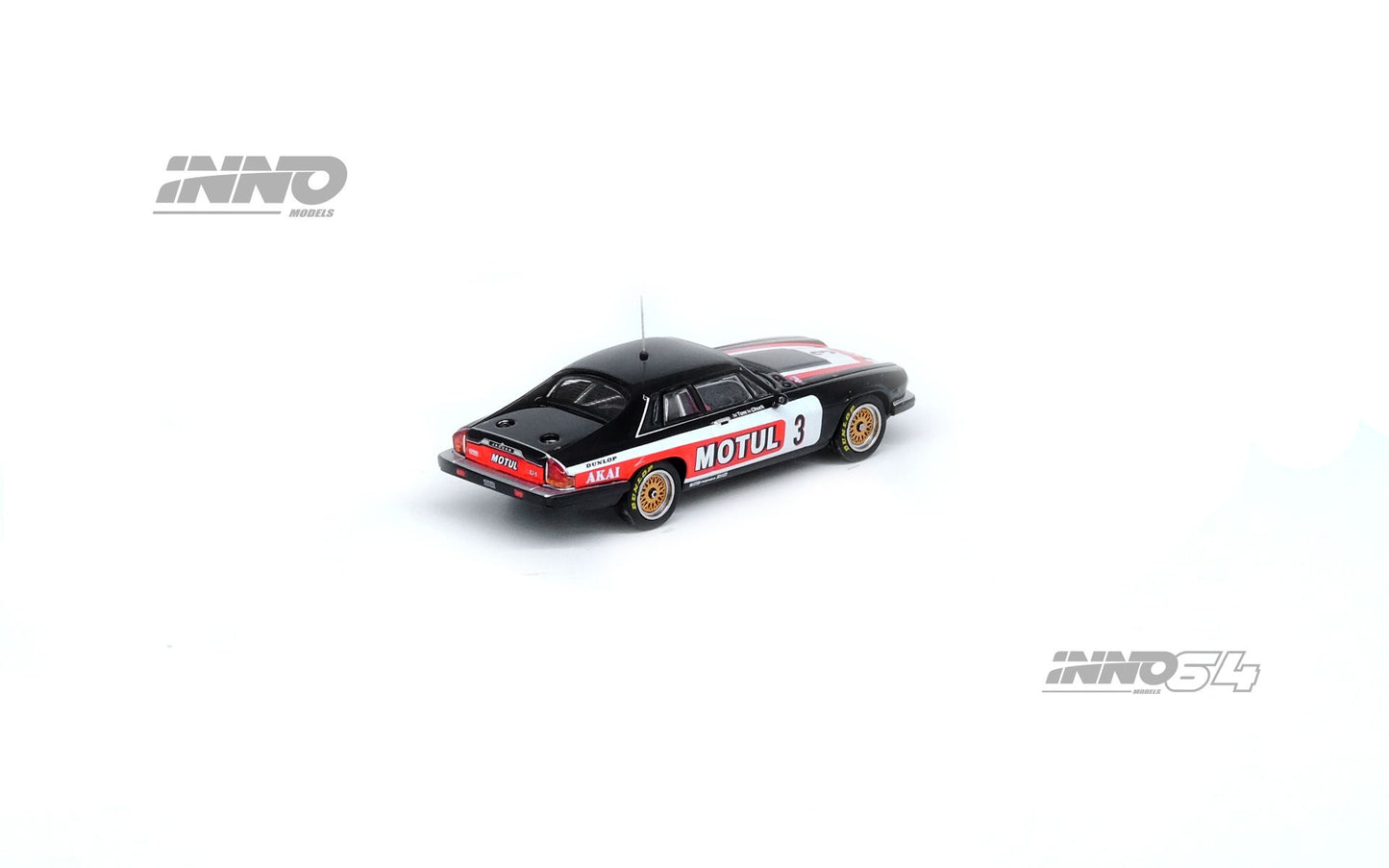 Inno Models Inno64 Jaguar XJ-S TWR #3 "TEAM MOTUL" European Tooling Car Championship 1982 T. Walkinshaw / C. Nicholson