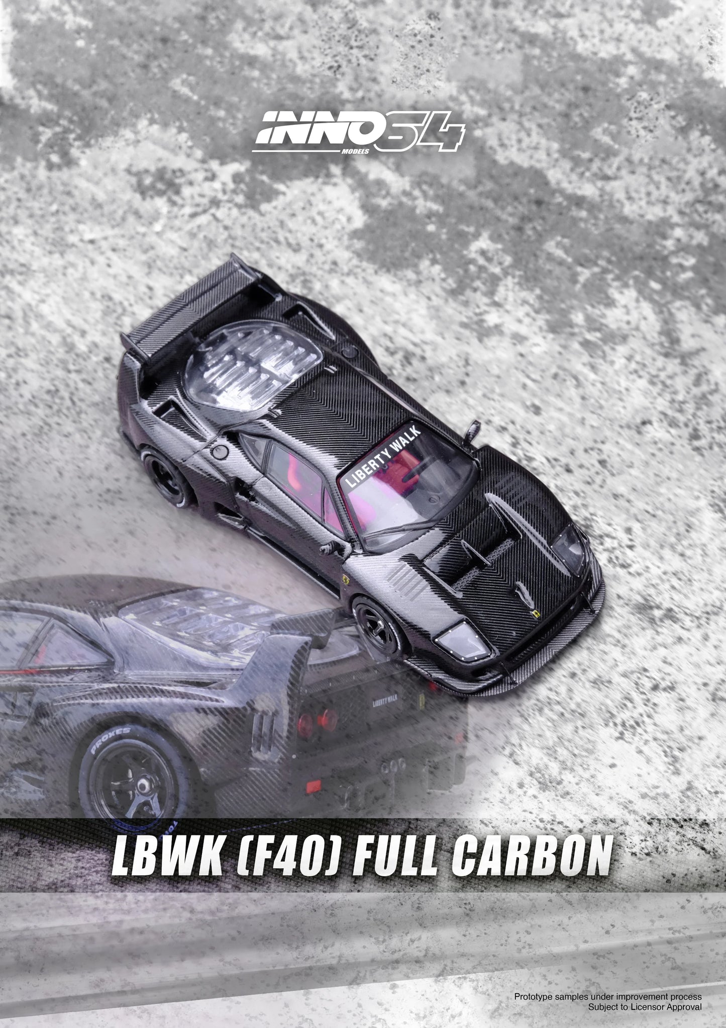 Inno Models Inno64 LBWK F40 Full Carbon