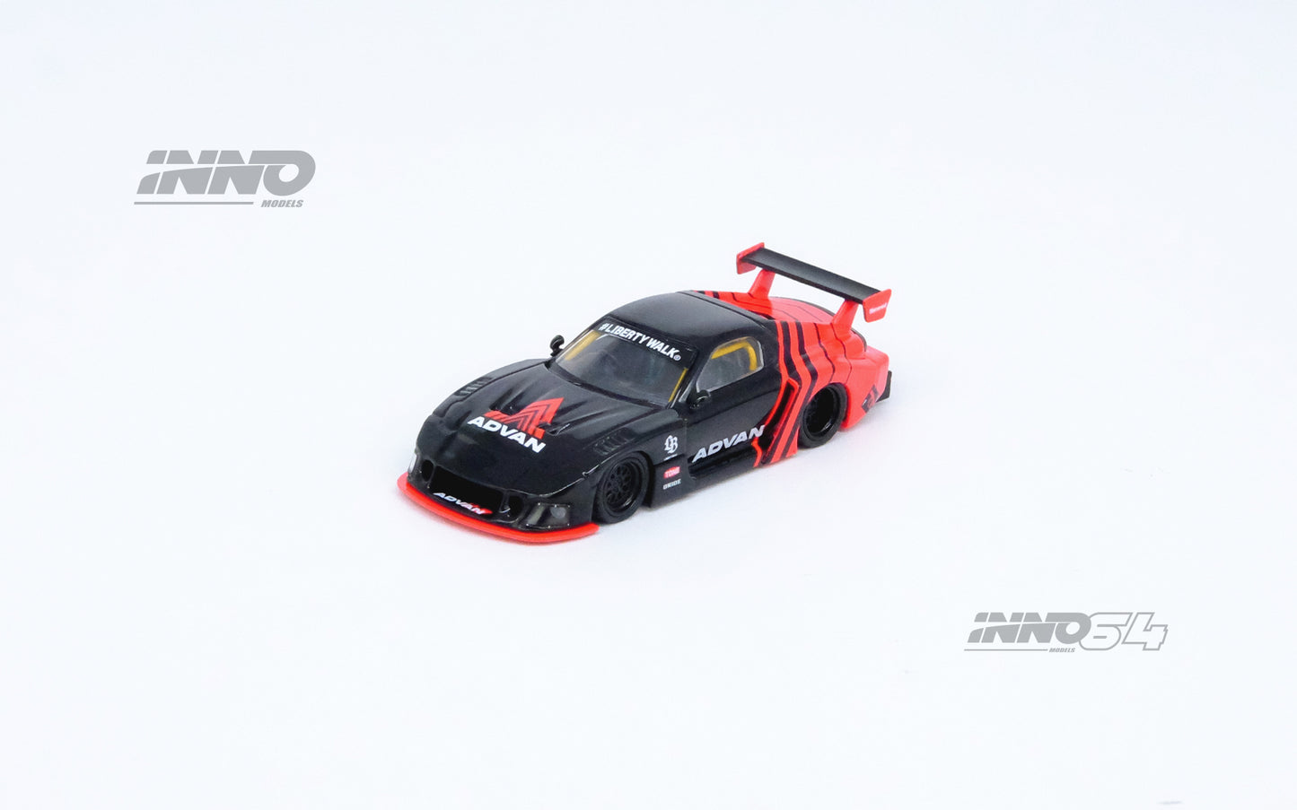 Inno Models Inno64 LBWK RX7 (FD3S) LB-Super Silhouette "ADVAN Livery"