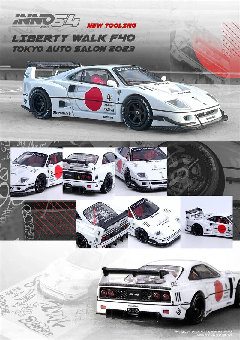 Inno Models Inno64 LBWK (F40) Tokyo Auto Salon 2023