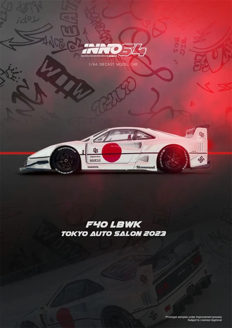 Inno Models Inno64 LBWK (F40) Tokyo Auto Salon 2023