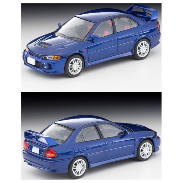 Tomytec Tomica Limited Vintage Neo LV-N186e Mitsubishi Lancer GSR Evolution IV ‘96 (Navy)