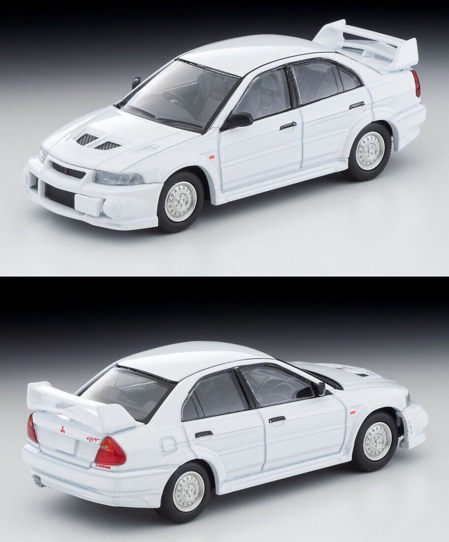 Tomytec Tomica Limited Vintage Neo LV-N190e Mitsubishi Lancer RS Evolution VI 99' (White)