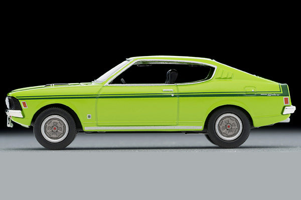 Tomytec Tomica Limited Vintage Neo LV-N204d Mitsubishi Colt Galant GTO MR (Yellow Green) '71