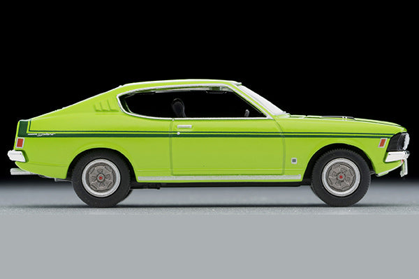 Tomytec Tomica Limited Vintage Neo LV-N204d Mitsubishi Colt Galant GTO MR (Yellow Green) '71