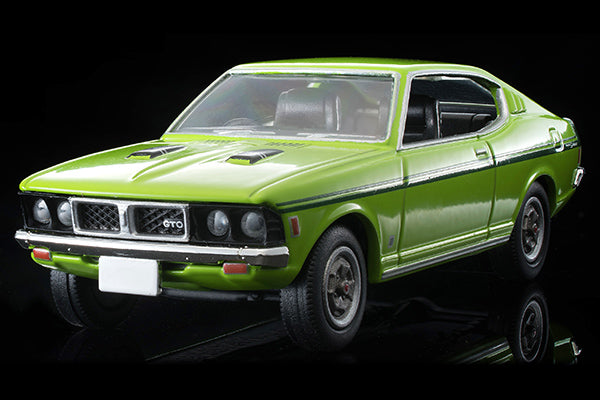 Tomytec Tomica Limited Vintage Neo LV-N204d Mitsubishi Colt Galant GTO MR (Yellow Green) '71